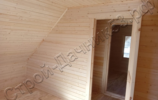 4 Каркасно-щитовой дом Д-89, 7х7м, 89 М², Тульская область, Киреевский район, г. Липки. (13)